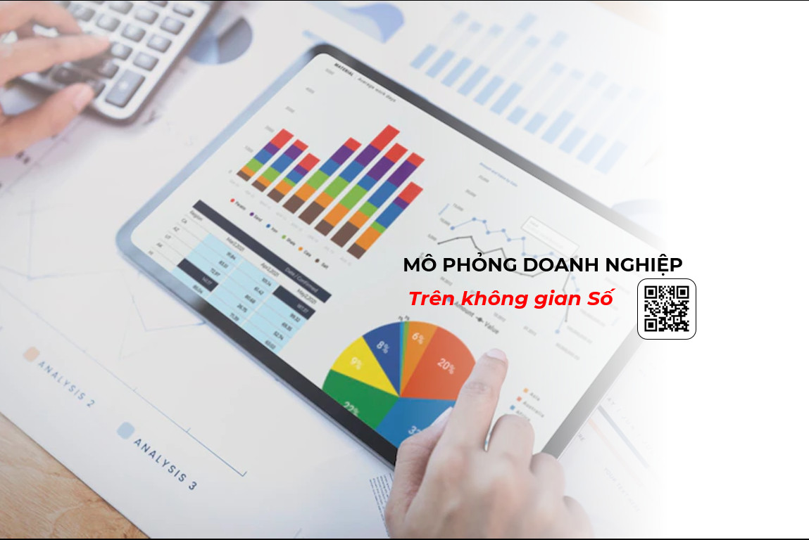 Mô phỏng doanh nghiệp trên không gian số